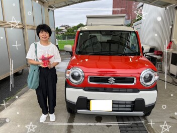 ハスラーご納車しました☆